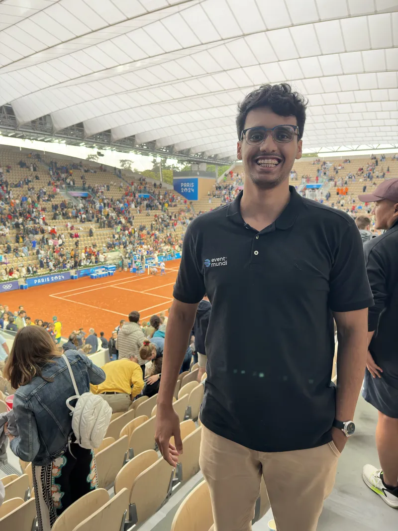 Quadra central do Rio Open no Jockey Club Brasileiro