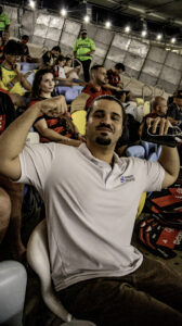 Colaborador Event Mundi Arquibancada Flamengo no Maracanã